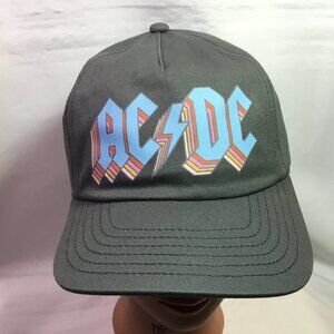 ACDC Rock N Roll Band Hat Cap Adult NWOT Snapback Music OSFM Casual